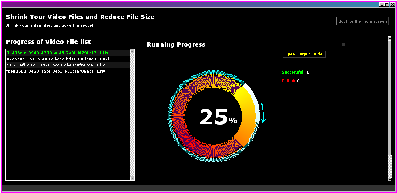 deepnut video progress wheel screenshot